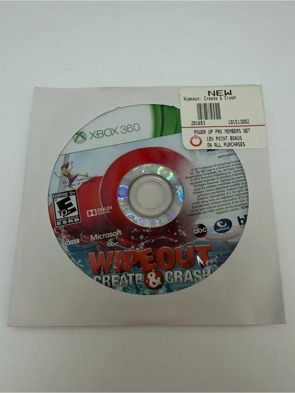 Xbox 360 Wipeout Create & Crash Game